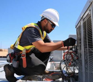 Climatização de agência bancária
